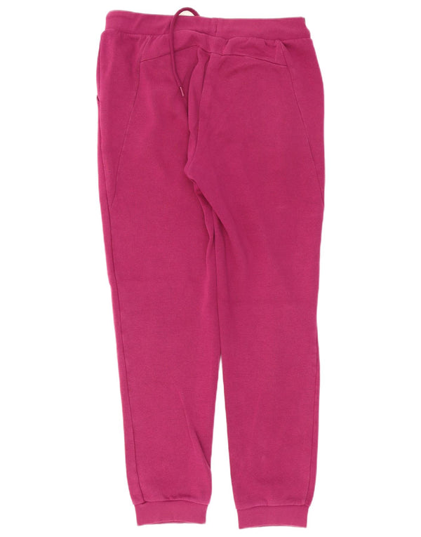 Puma Pantalon de survêtement pour femme Joggers UK 14 Large Bordeaux Coton