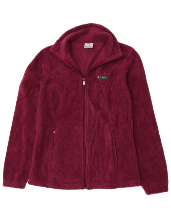 Columbia Veste Polaire Femme UK 10 Petit Bordeaux Polyester