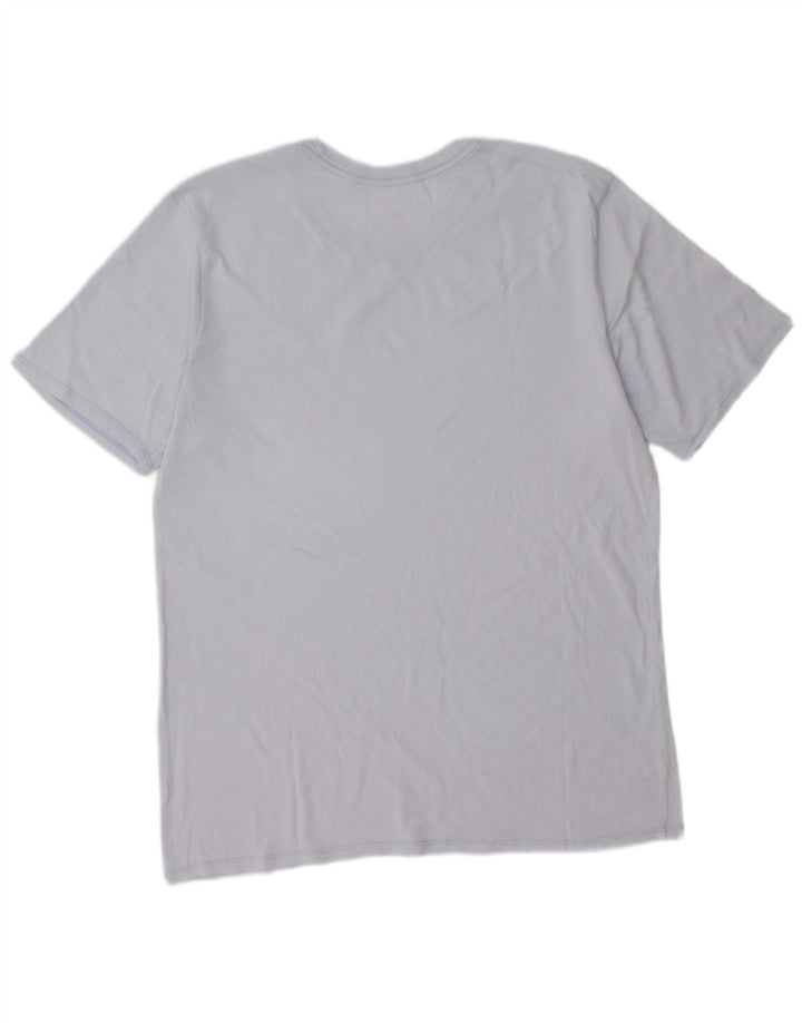 NIKE T-shirt coupe athlétique pour hommes, grand bleu