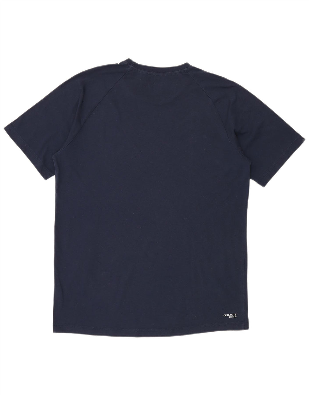 ADIDAS T-shirt Climalite pour hommes, grand, bleu marine