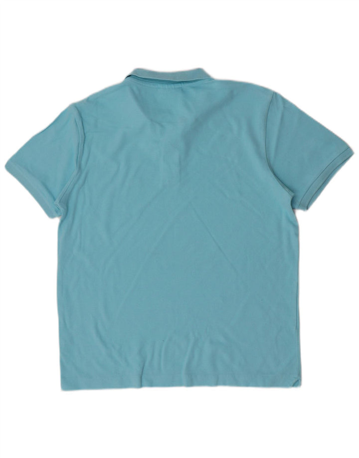 Lacoste Polo coupe classique pour homme Taille 5 Grand Bleu