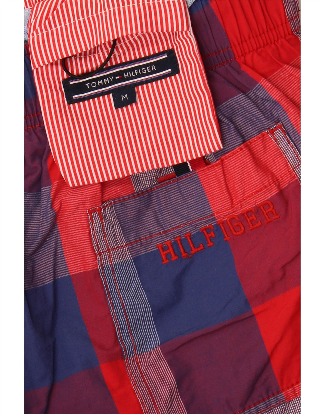 TOMMY HILFIGER Short de Bain Homme Medium Multicolore Check