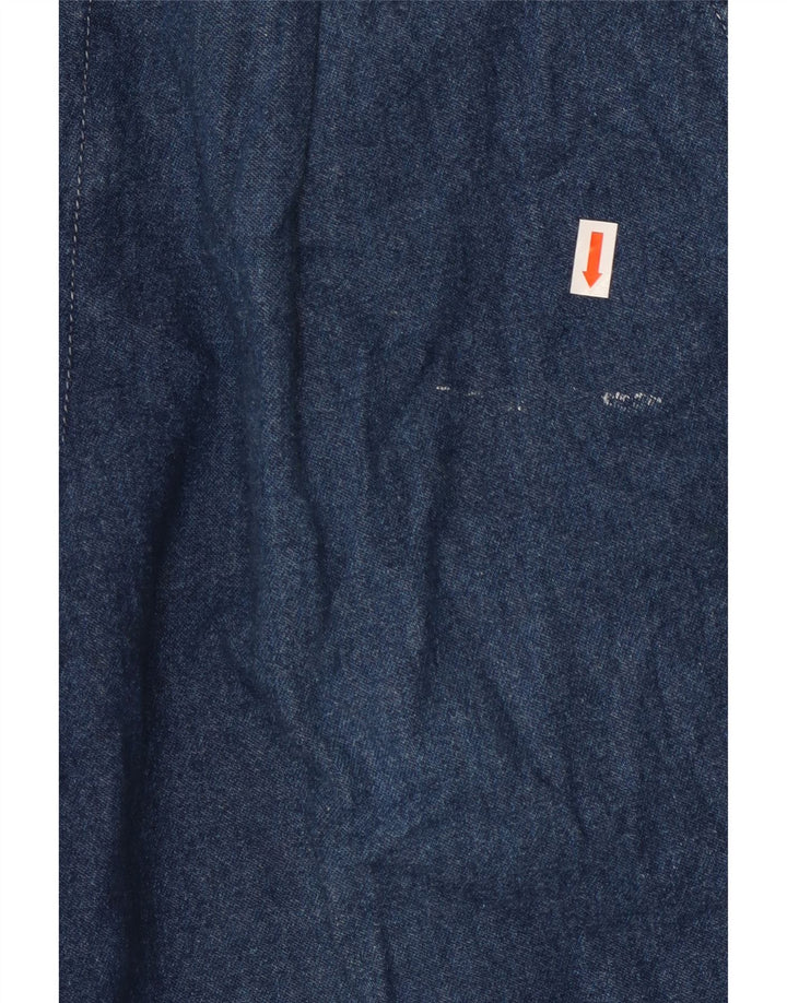 Mash Jean droit homme W32 L32 bleu marine coton