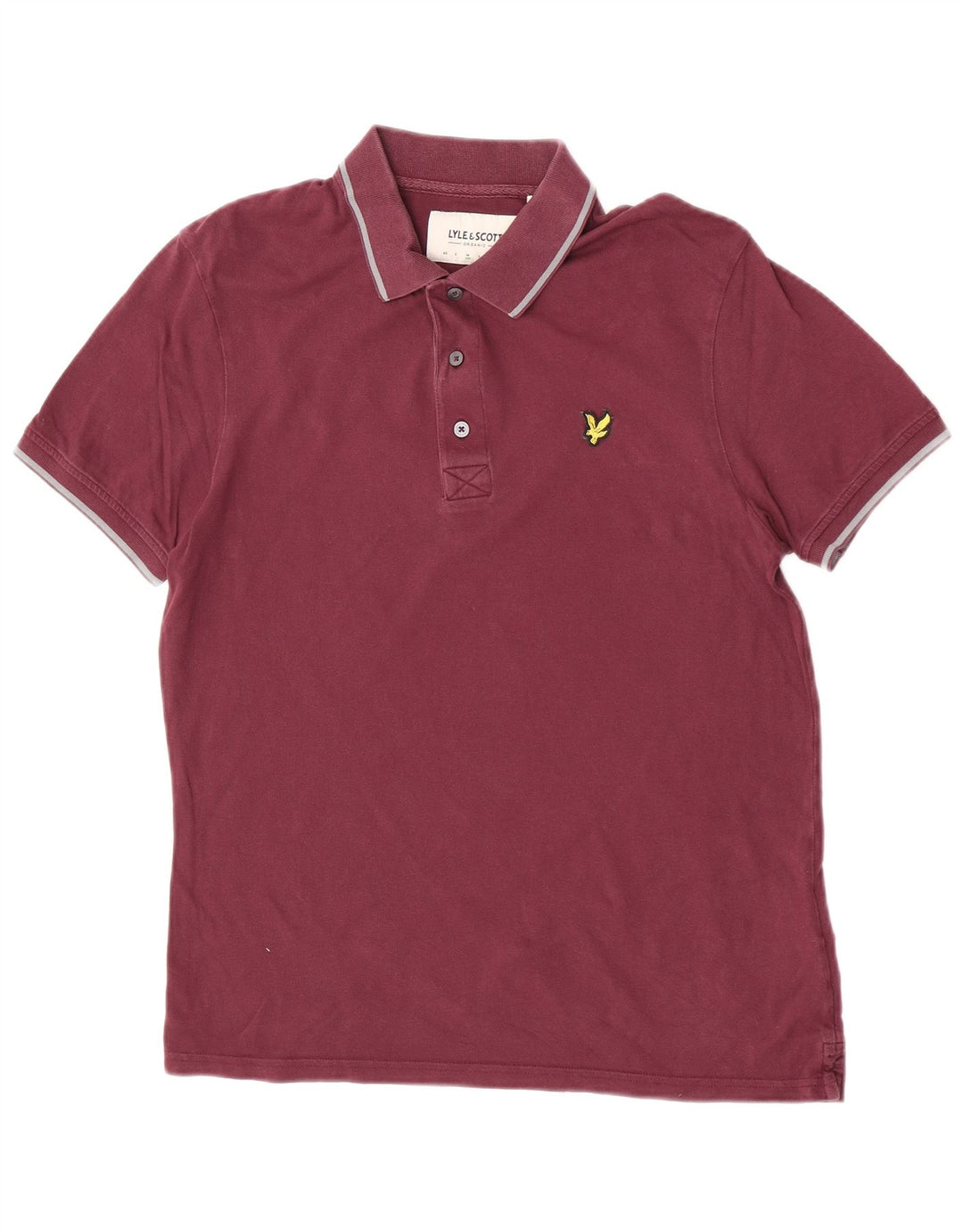 Lyle & Scott Polo Homme Marron Moyen Coton