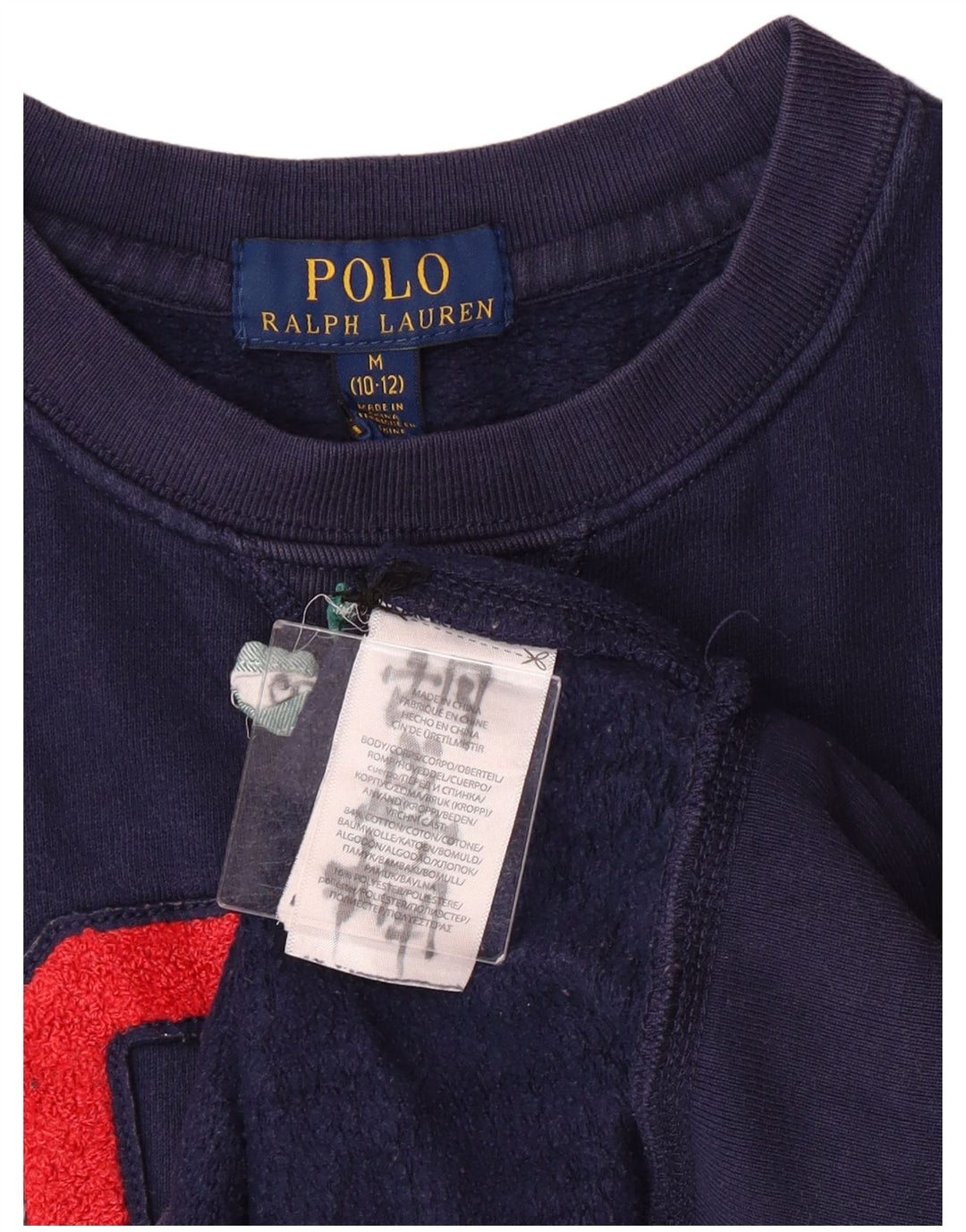 Polo Ralph Lauren Sweat-shirt pour garçon 10-11 ans Bleu marine moyen