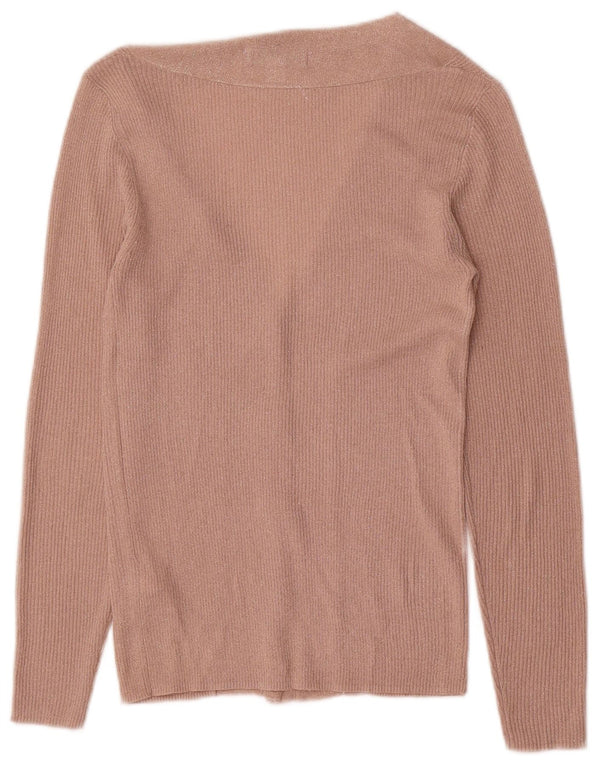 Marks & Spencer Pull Cardigan Femme UK 6 XS Rose Viscose