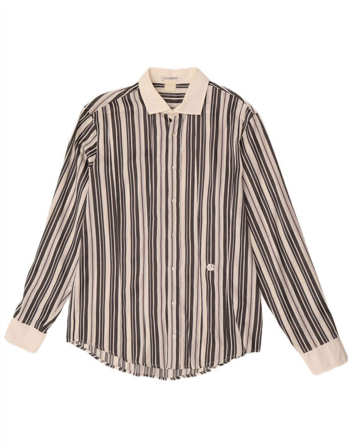 Naracamicie Chemise Homme Large Rayure Blanche Polyamide