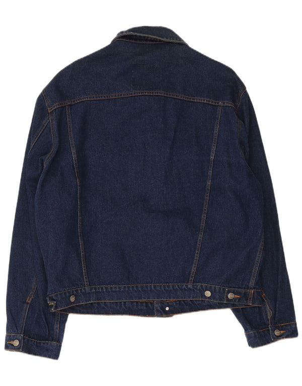 Dueffe Veste en Jean Homme UK 42 XL Bleu Marine Coton