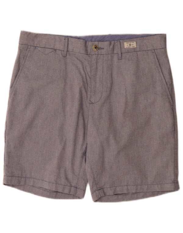 Tommy Hilfiger Short Chino Regular Homme W34 Grand Bleu Coton