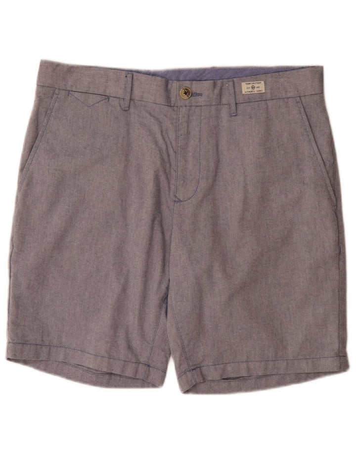 Tommy Hilfiger Short Chino Regular Homme W34 Grand Bleu Coton
