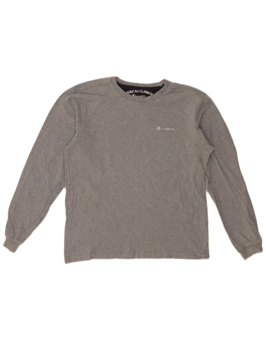 Champion Haut à manches longues pour femme UK 44 Gris moyen Coton