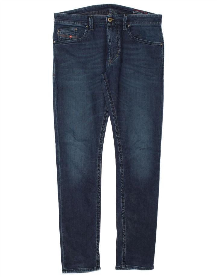 DIESEL Jean Skinny Thavar W32 L33 Homme Bleu Coton