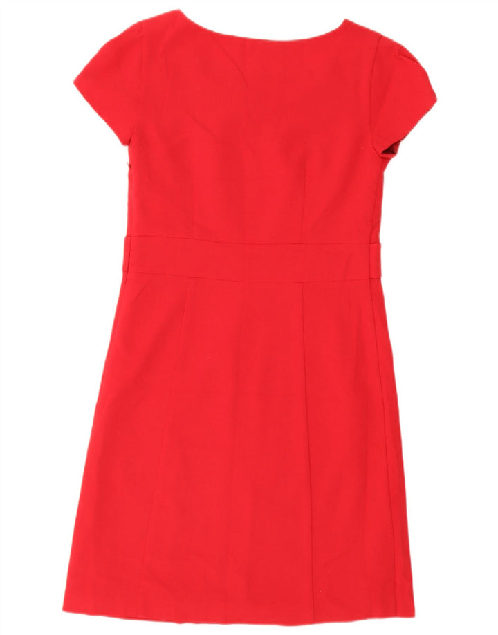 Laura Ashley Robe trapèze pour femme UK 8 Petit Rouge Polyester