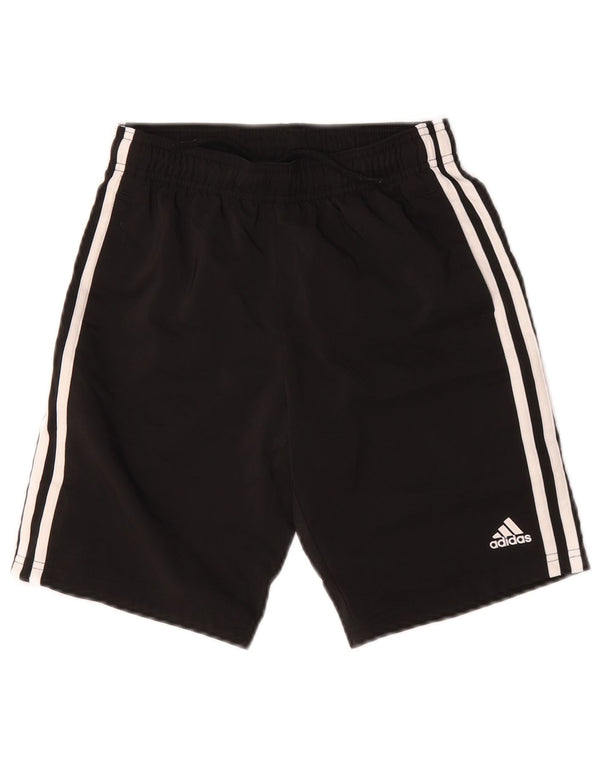 Adidas Short de Sport Garçon 9-10 Ans Noir Polyester