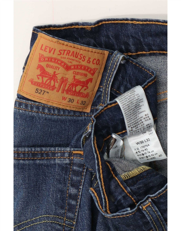 Levi's Jean 527 Bootcut Homme Bleu Coton W30 L32