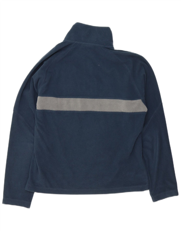 O'Neill Pull polaire à col zippé pour homme Bleu marine moyen Colourblock