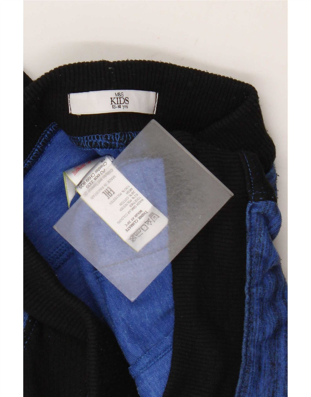 Marks & Spencer Pantalon de Survêtement Garçon 13-14 Ans Bleu