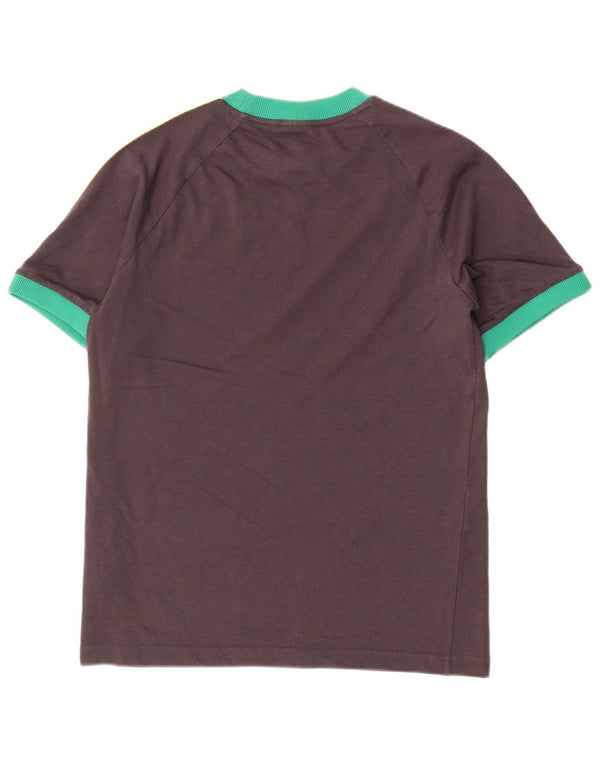 Adidas T-Shirt Jamaica Homme Gris Moyen Colourblock Coton