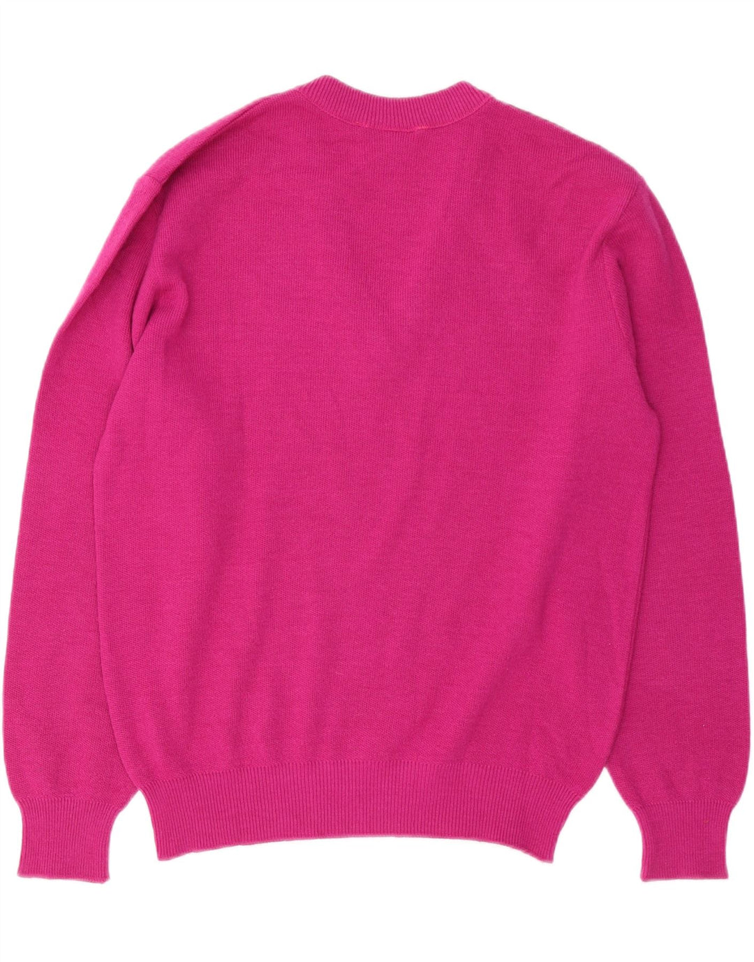 LACOSTE Homme Col V Pull Pull Taille 5 Grande Laine Rose