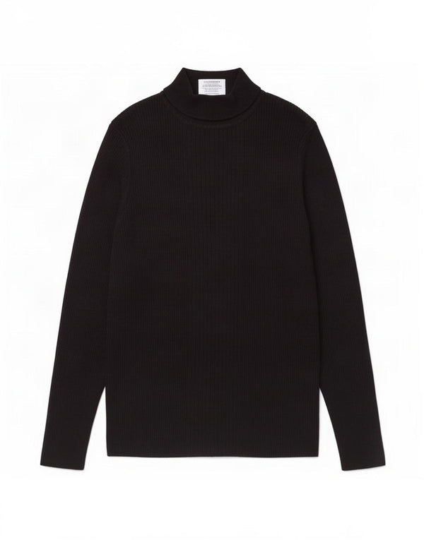 Marks & Spencer Haut à manches longues pour femme UK 42 Medium Noir Viscose