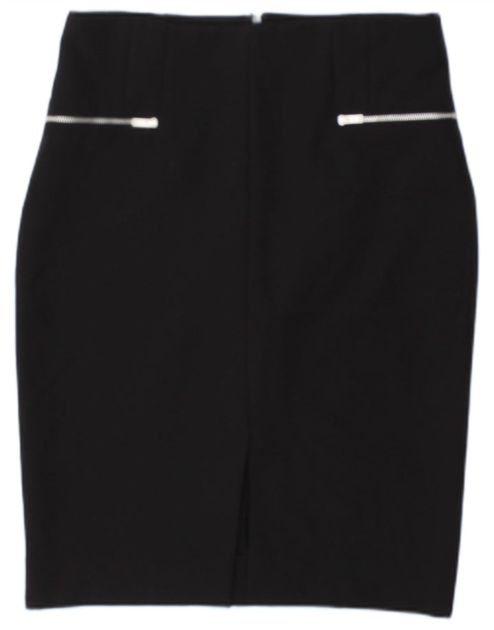Zara Femme Jupe Crayon Moyenne W28 Noir