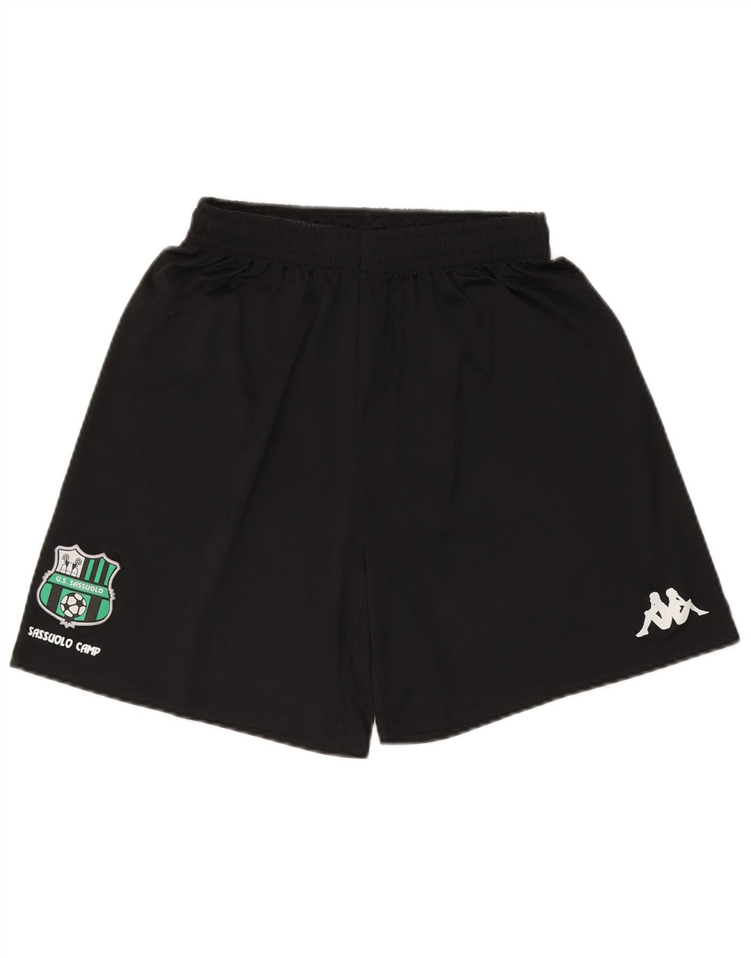 Kappa Garçons Gara Graphic Sport Short 11-12 ans Grand Noir Polyester