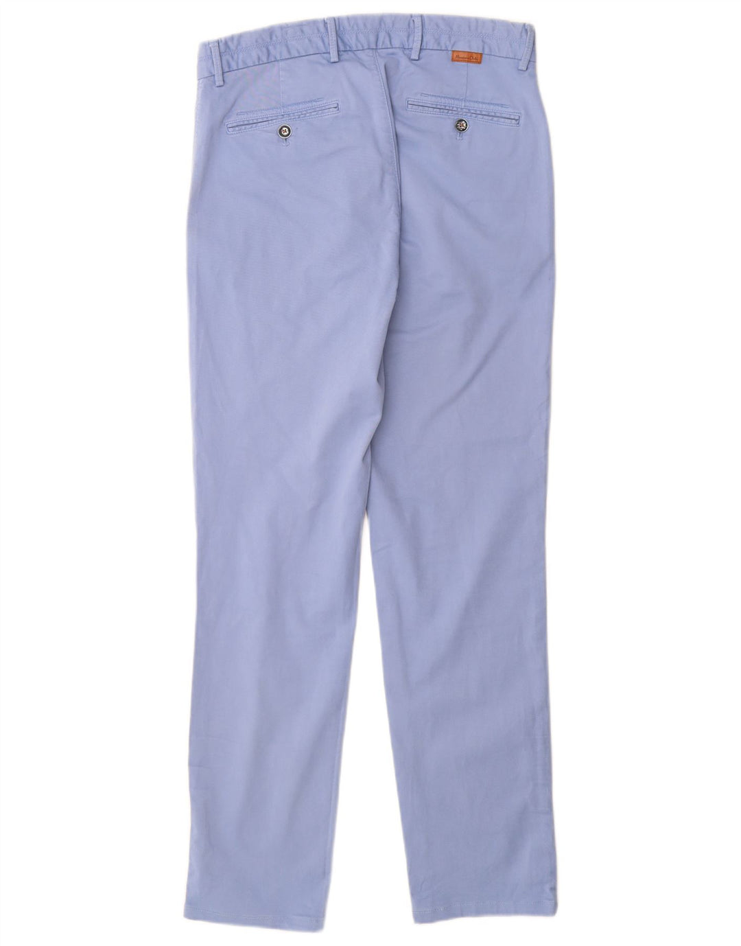 MASSIMO DUTTI Pantalon chino coupe slim pour homme EU 38 Small W30 L30 Bleu