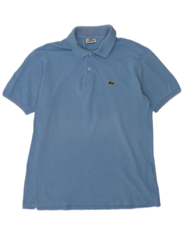 Lacoste Mens Polo Shirt Size 4 Medium Blue