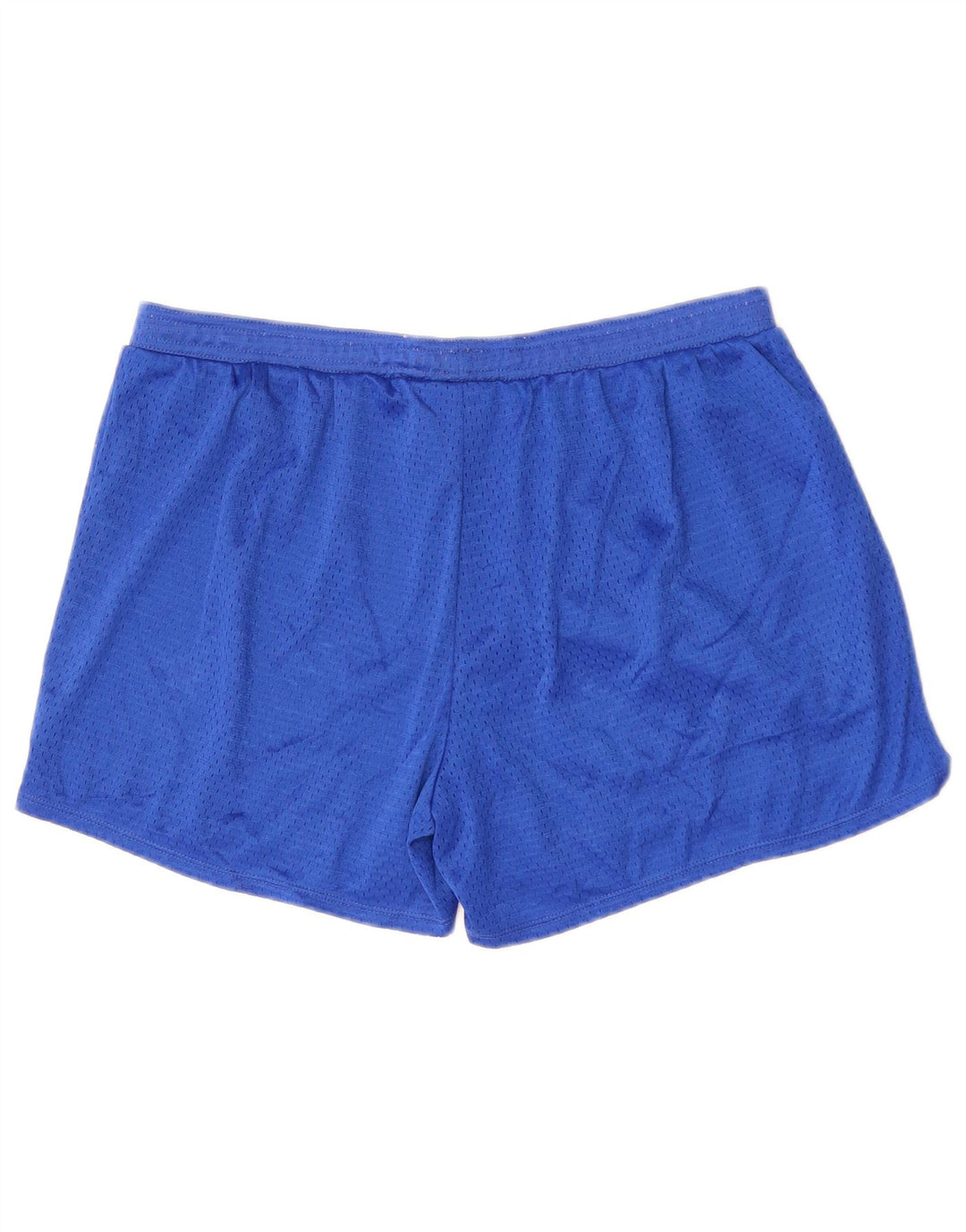 CHAMPION Short de sport pour femme UK 16 Large Bleu Polyester
