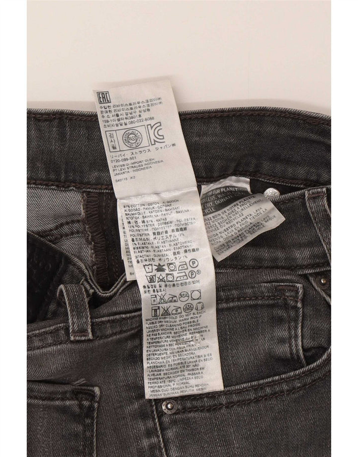 Levi's Jean Skinny Femme W26 L34 Gris Coton