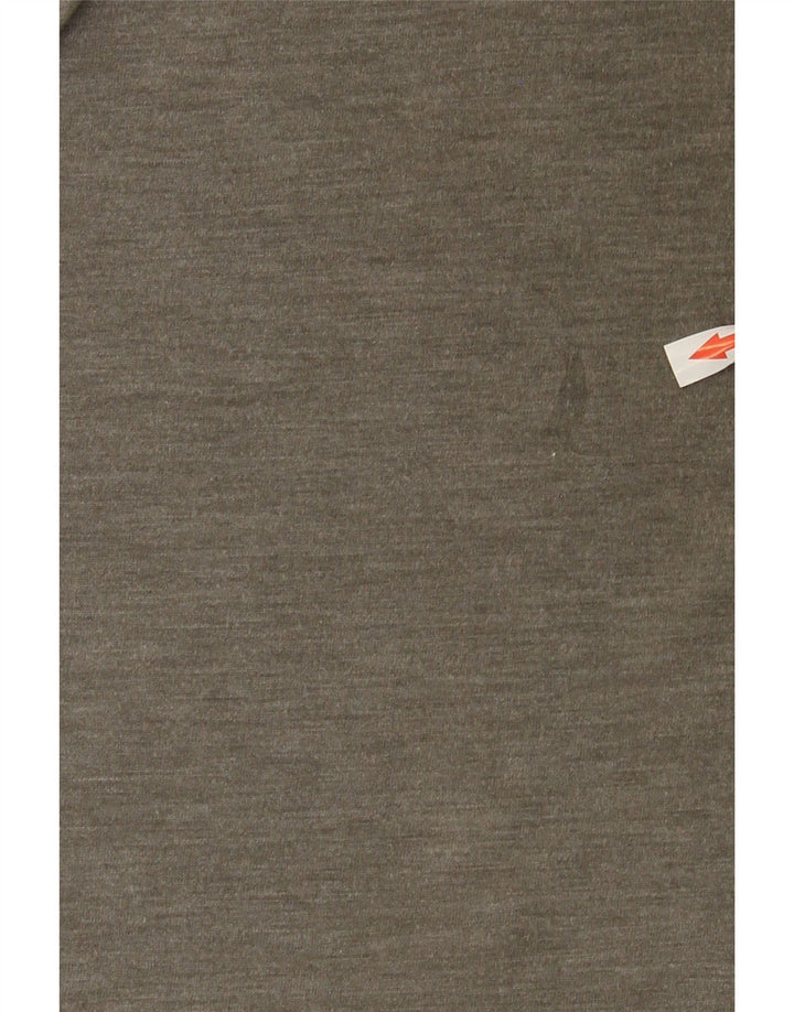 Adidas T-Shirt Climalite Homme Gris Moyen Polyester