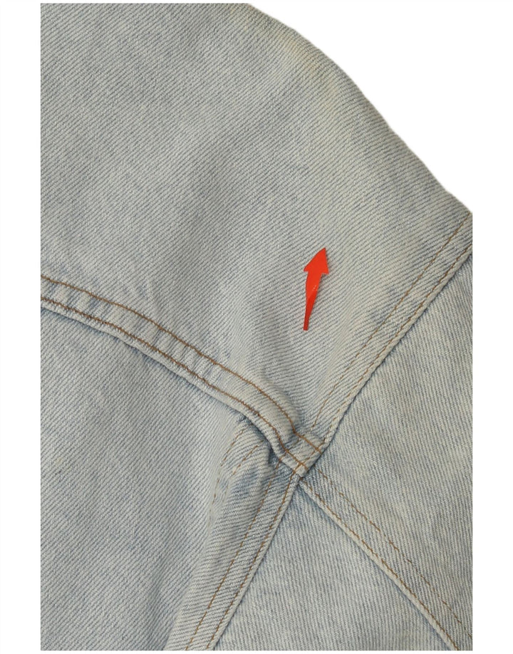 RIFLE Veste en Jean Homme UK 40 Grand Bleu Coton