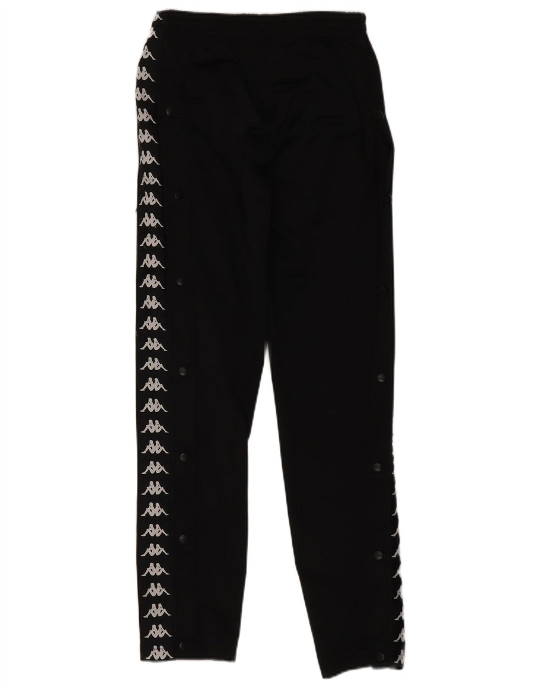 Kappa Pantalon de Survêtement Graphique Homme Petit Noir