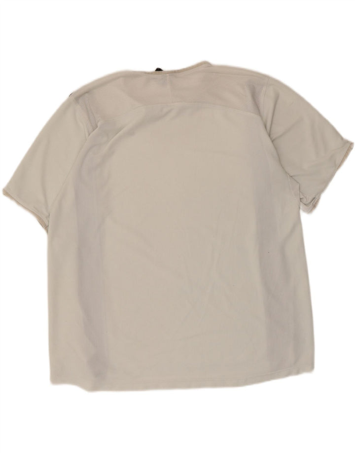 Nike T-Shirt Homme Top XL Blanc Colorblock