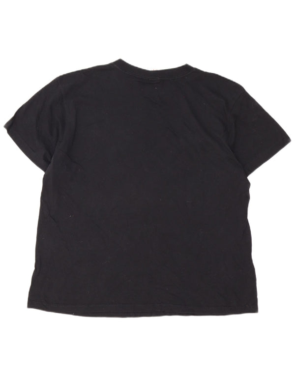 Adidas T-shirt graphique pour homme en coton noir moyen