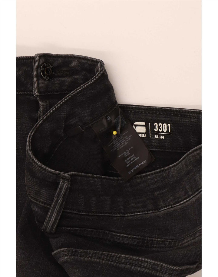 G-Star Jean Slim 3301 Homme W32 L34 Noir Coton