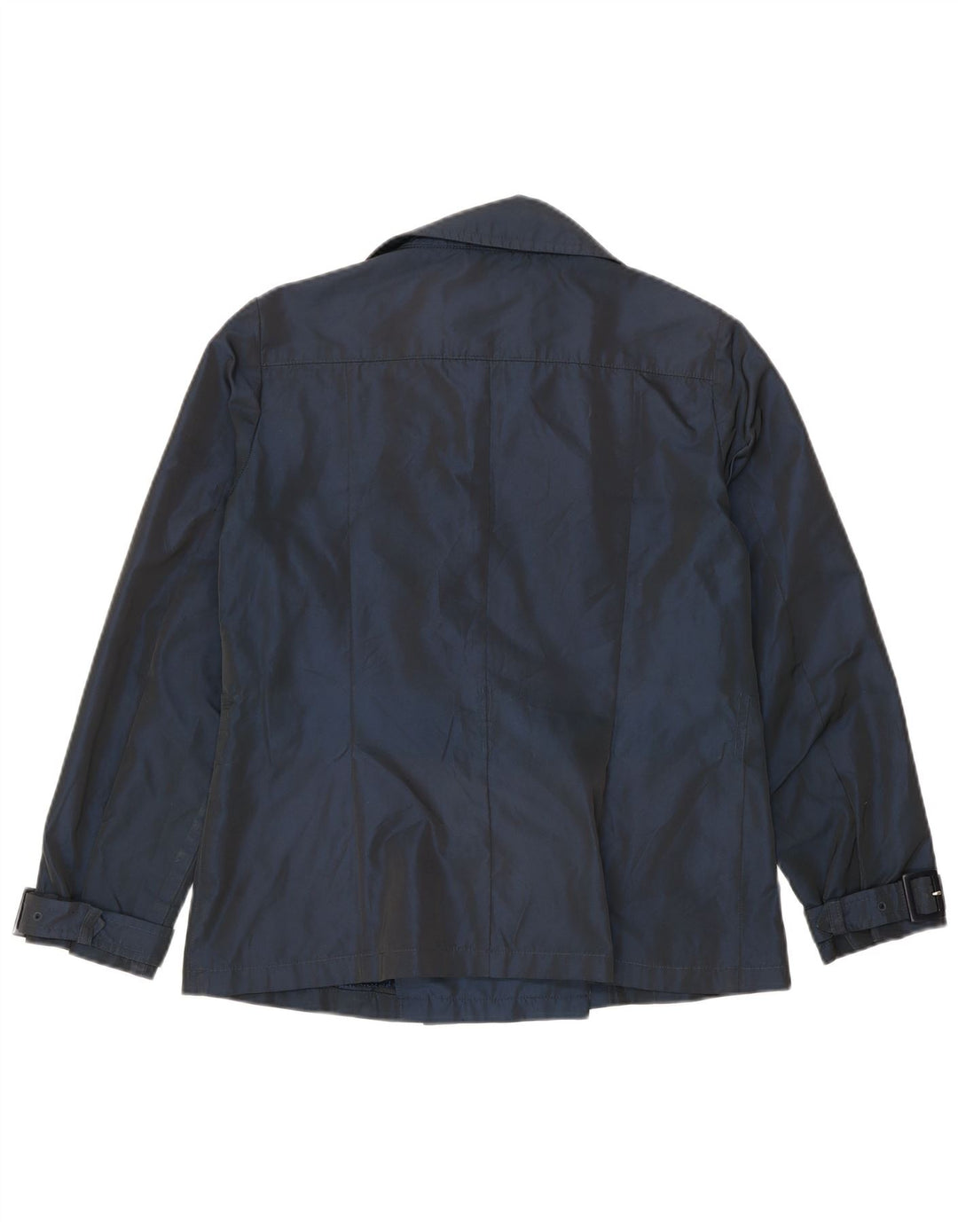 i Blues Caban court à double boutonnage pour femme UK 12 Bleu marine moyen