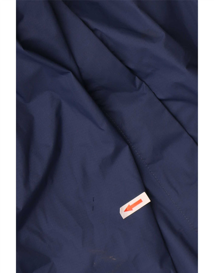 The North Face Veste de pluie à capuche pour femme UK 16 Large Bleu marine
