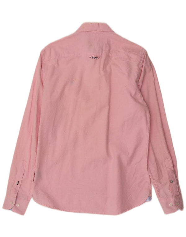Crew Clothing Chemise Slim Fit Homme Petit Rose Coton