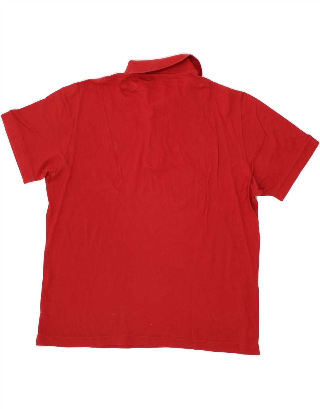 SERGIO TACCHINI Mens Polo Shirt IT 50 Medium Red Cotton Vintage Sergio Tacchini and Second-Hand Sergio Tacchini from Messina Hembry 