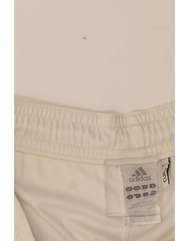 Adidas Short de sport pour homme en polyester color block blanc moyen
