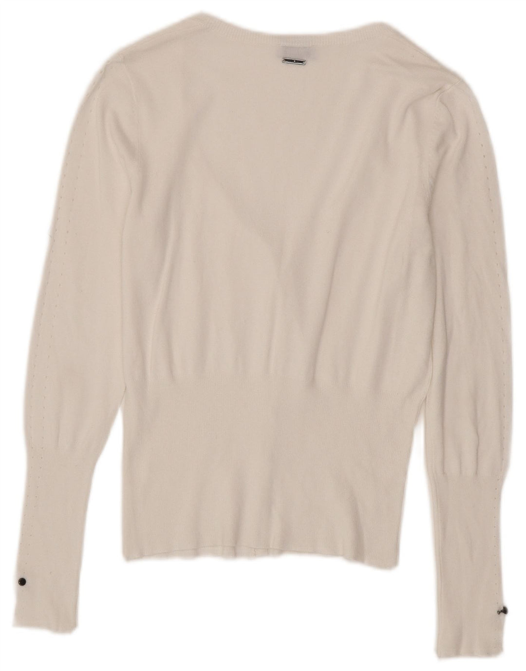 Liu Jo Cardigan pour femme UK 10 Petit Blanc
