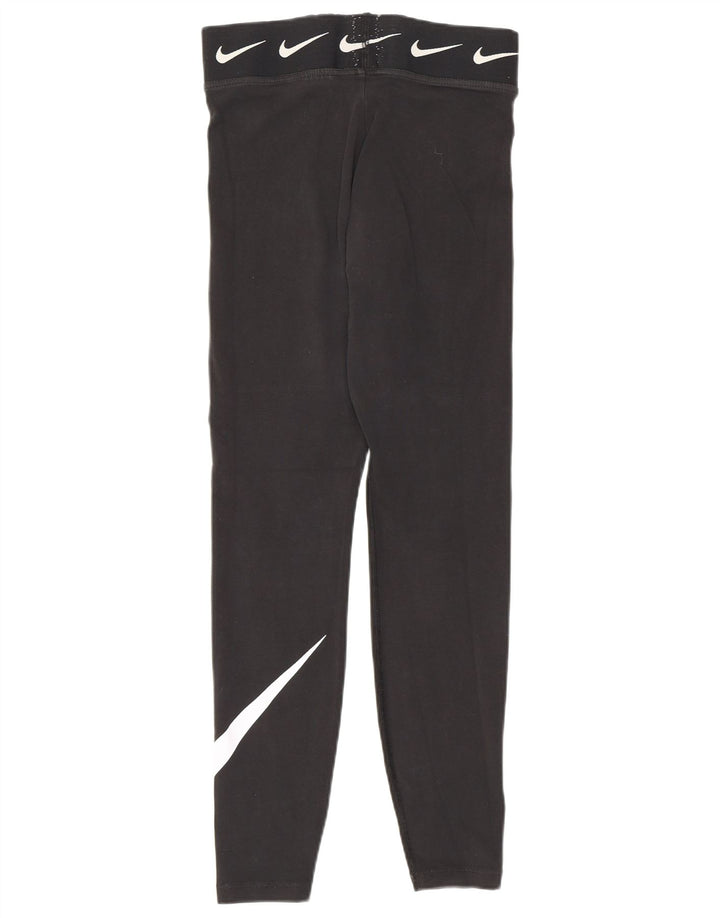 Nike Legging graphique pour femme UK 8 Small Noir Coton