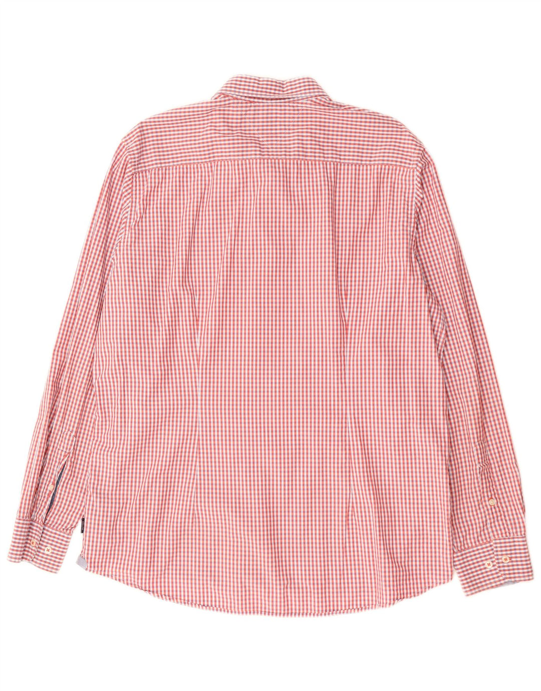 TOMMY HILFIGER Chemise Slim Fit Homme 2XL Coton Vichy Rouge