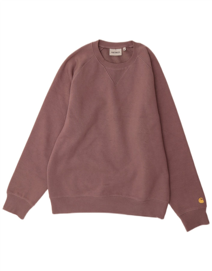 CARHARTT Sweat-Shirt Homme Violet Moyen Coton