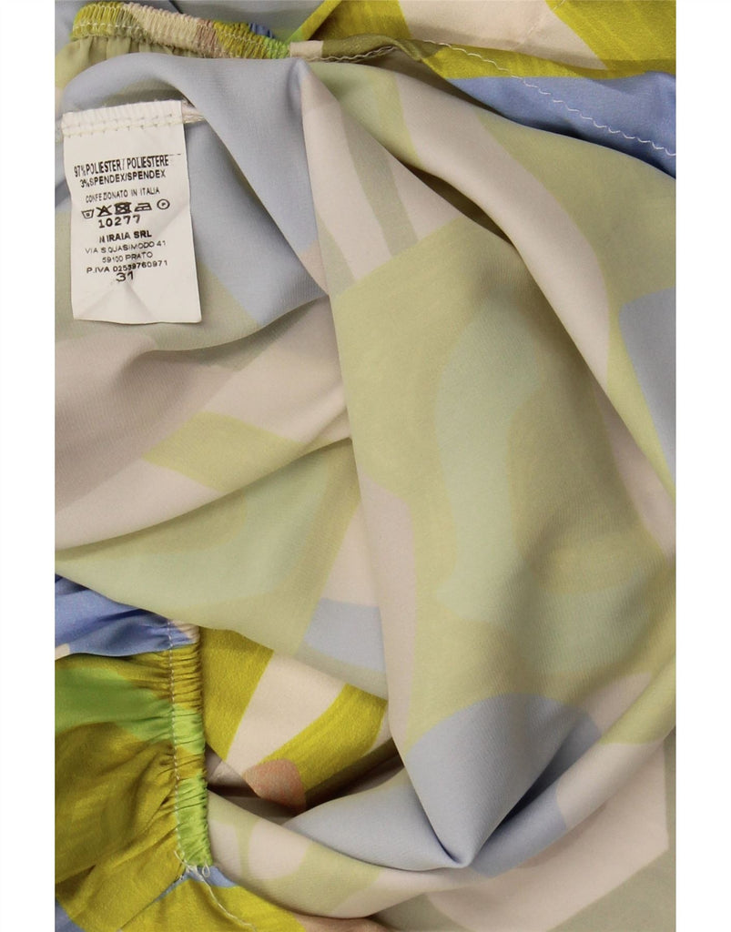 VINTAGE Womens Abstract Pattern Blouse Top UK 18 XL Multicoloured Vintage Vintage and Second-Hand Vintage from Messina Hembry 