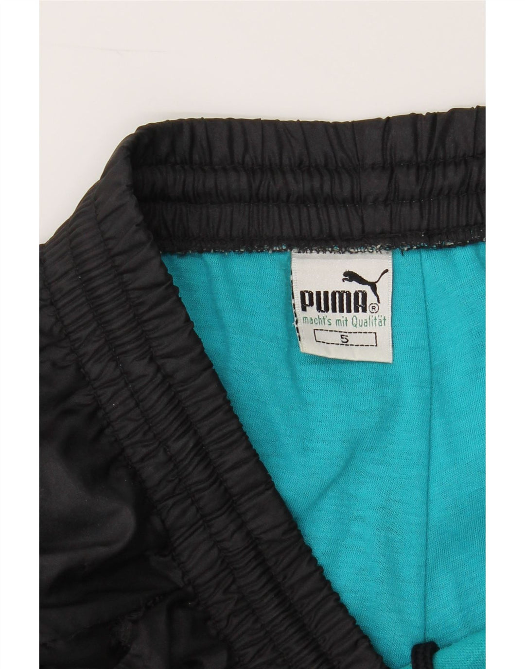 PUMA Mens Tracksuit Trousers Joggers Large  Black Polyamide Vintage Puma and Second-Hand Puma from Messina Hembry 