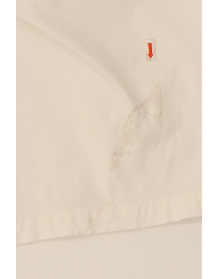 DOCKERS Womens Petite Casual Shorts US 8 Medium W30  White Cotton Vintage Dockers and Second-Hand Dockers from Messina Hembry 