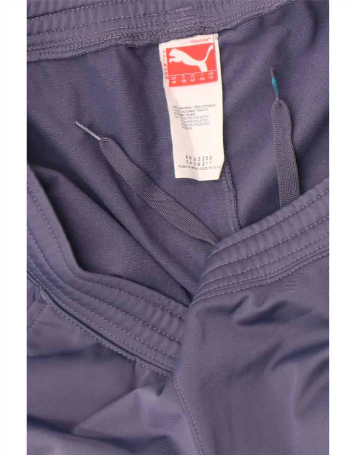Puma Pantalon de survêtement pour femme UK 12 Bleu moyen Polyester