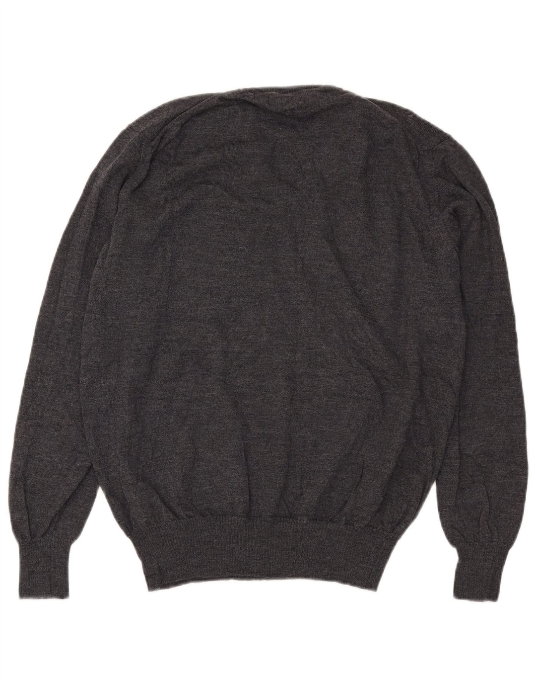 Zara Pull col V pour homme XL Gris
